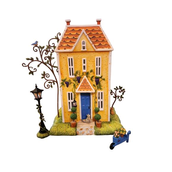 Partylite The Winding Lane By Susan Winget The Arbor House Votive Tealight Boxed - Picture 1 of 10
